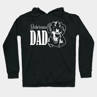 Doberman Dad Gift Hoodie